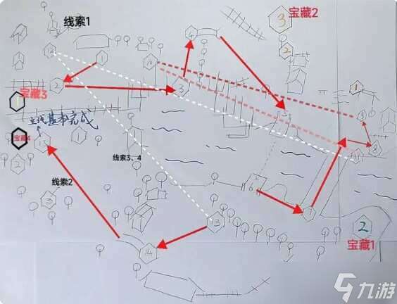 淡墨水云乡虎丘攻略 虎丘秘境宝藏线索分布位置一览[多图]