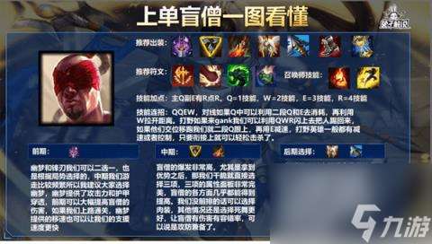 盲僧的教學技巧是什么(lol盲僧攻略和玩法)