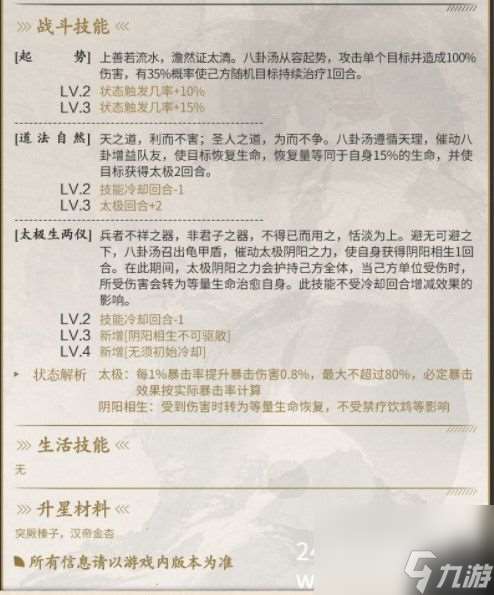 食物语八卦汤技能强度怎么样 八卦汤技能强度分析