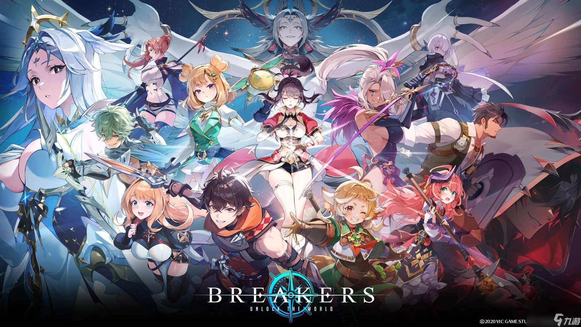 《BREAKERS：UNLOCK THE WORLD》曝光世界观与角色主视觉图