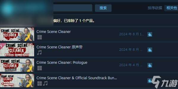 犯罪现场清洁工steam叫什么