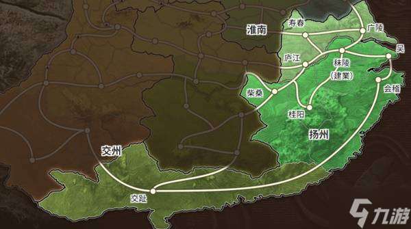 《三国志8重制版》地区分布图 地区名、州名一览