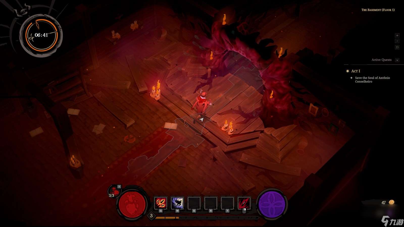 肉鸽游戏《Hell Clock》Steam页面 明年发售