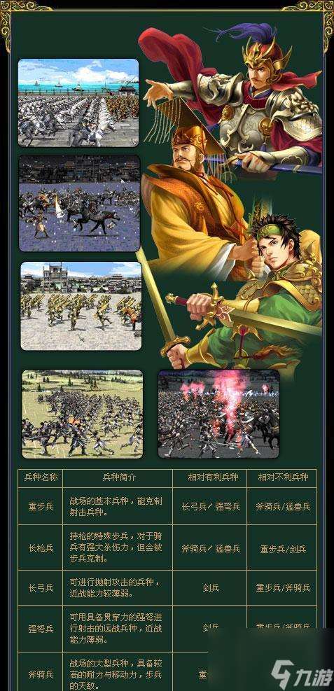 三国志模拟战兵种克制关系解析（探究各兵种的优劣势与相克之道）