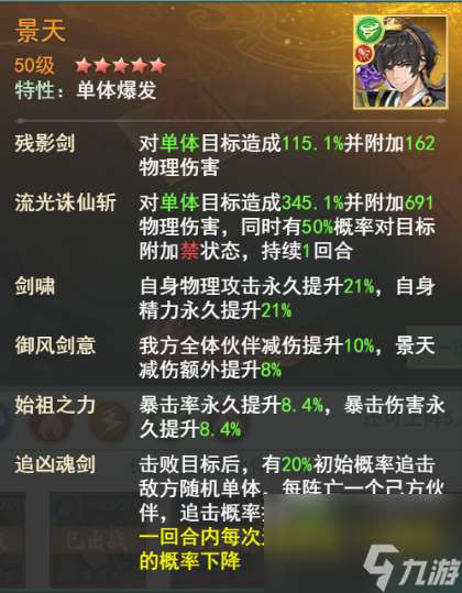 《仙剑：新的开始》玩家攻略—小蛮幻境试炼阵容1