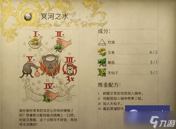天國拯救2洗點藥水怎么做-重置技能點數(shù)藥劑配方