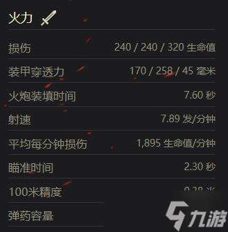 《坦克世界》T32參數一覽