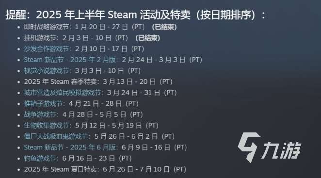 steam春促力度大吗 2025年steam春促详细介绍