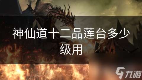 神仙道十二品莲台多少级用