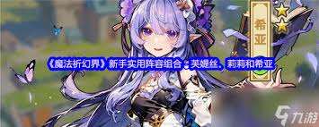 魔法祈幻界新手实用阵容组合是什么