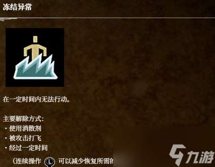 《荒野猎人:荒野》异常状态图标分享