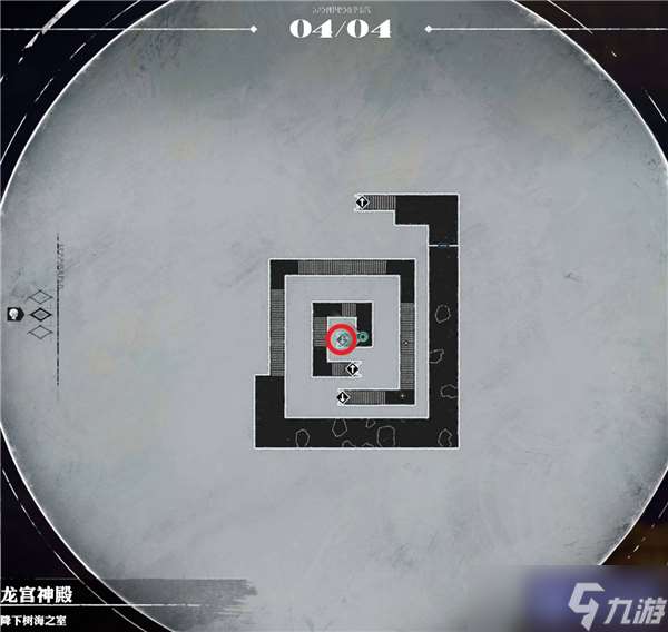暗喻幻想龍宮神殿攻略地圖-降下樹海之室