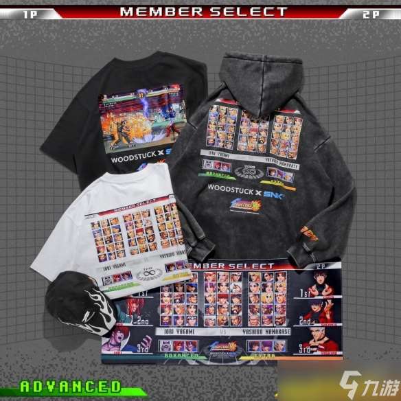《拳皇'98 終極對決》與WOODSTUCK聯合推出限定系列