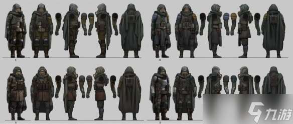 《星球大战:日蚀》概念艺术图泄露！展示游戏角色设计