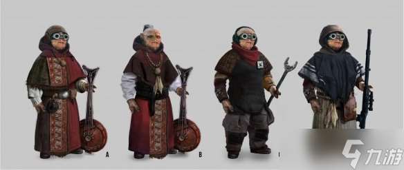 《星球大战:日蚀》概念艺术图泄露！展示游戏角色设计