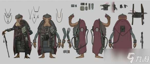 《星球大战:日蚀》概念艺术图泄露！展示游戏角色设计