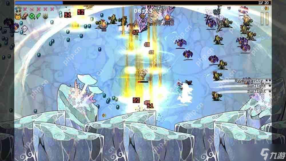 《吸血鬼幸存者》新推出與《SaGa Emerald Beyond》合作資料片《Emerald Diorama》
