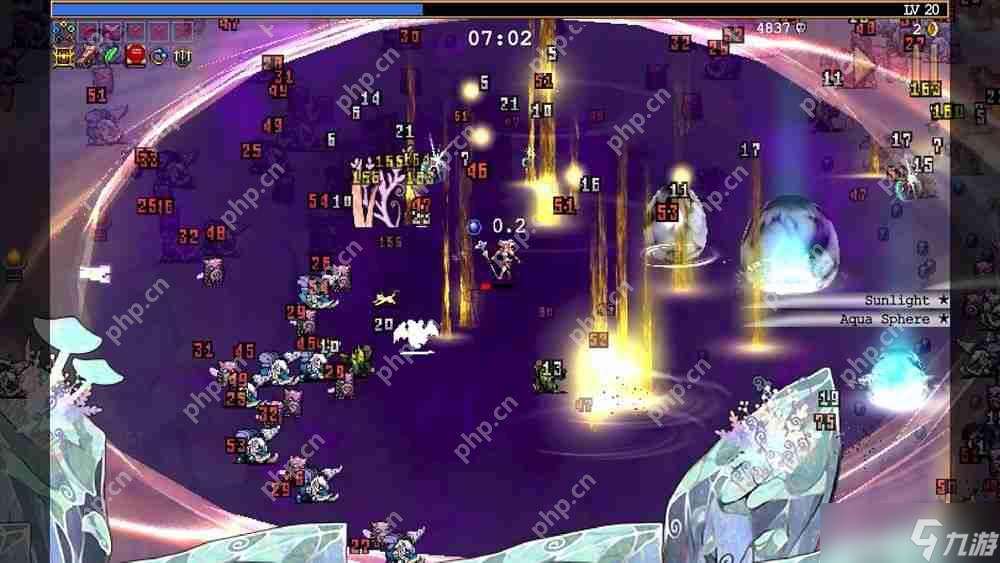 《吸血鬼幸存者》新推出與《SaGa Emerald Beyond》合作資料片《Emerald Diorama》