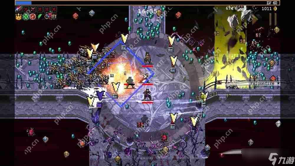《吸血鬼幸存者》新推出與《SaGa Emerald Beyond》合作資料片《Emerald Diorama》