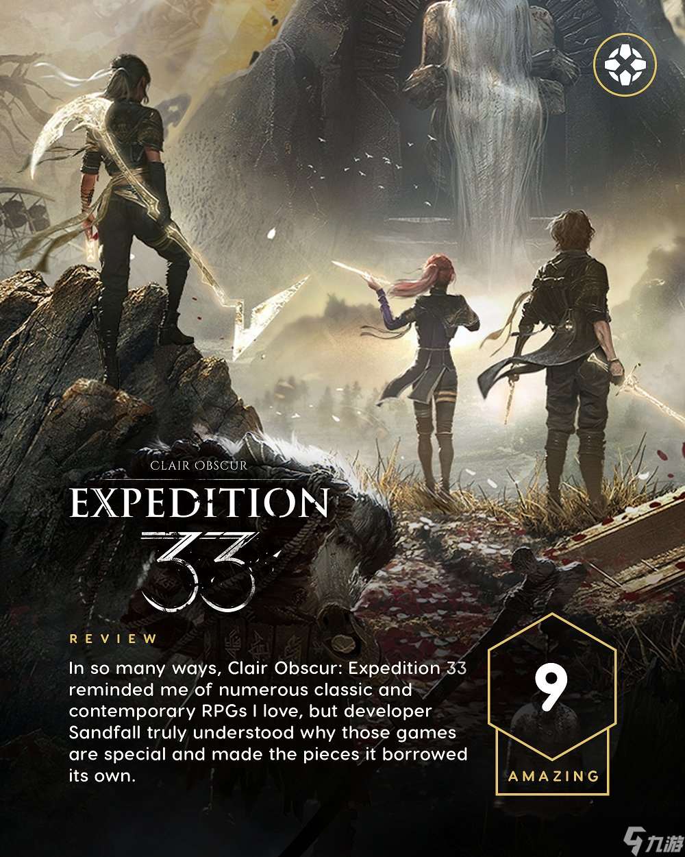 IGN打出9分高分，《光与影：33号远征队》荣登RPG神作之列