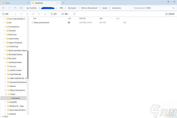 《上古卷軸4重制版》存檔位置與備份教程 存檔位置在哪