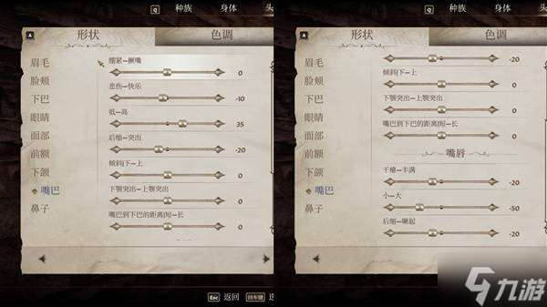 《上古卷轴4重制版》各种族女角色捏脸分享