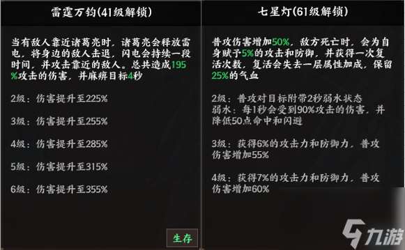 《征服與榮耀》神機妙算諸葛亮技能介紹