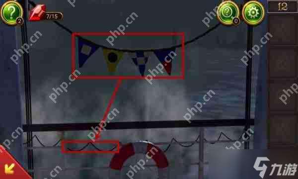 密室逃脫10偵探風云第12關攻略圖解-密室逃脫10第十二關密碼通關圖文攻略