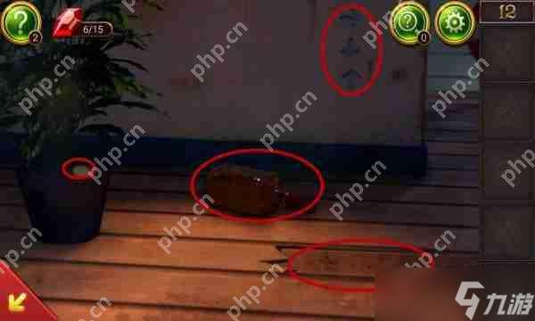 密室逃脫10偵探風云第12關攻略圖解-密室逃脫10第十二關密碼通關圖文攻略
