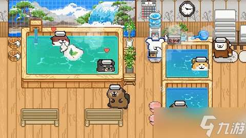 這澡堂誰泡了不迷糊？線條小狗官方游戲《線條小狗：動物溫泉》定檔5月14日Steam發(fā)售