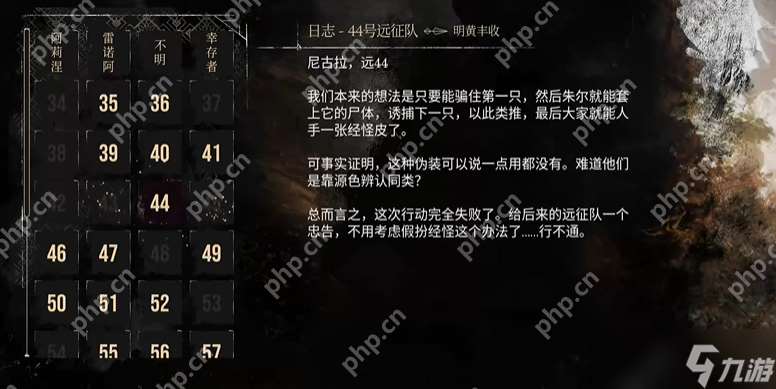 光与影33号远征队全日志收集 44号远征队日志位置