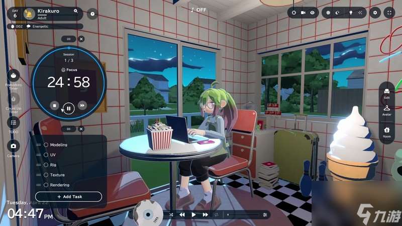 虛擬形象×專注力PC版游戲《gogh：Focus with Your Avatar》今日正式發售!