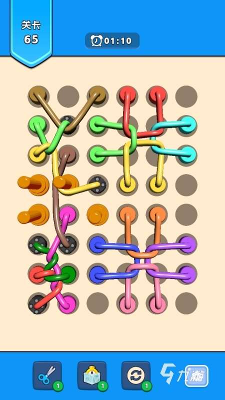 解绳子交叉游戏叫什么 2025耐玩的解绳子游戏怎么下载