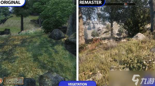 上古卷轴4重制版与原版改进部分一览