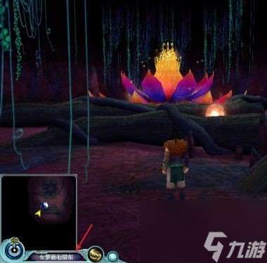 仙剑4女萝岩迷宫怎么走