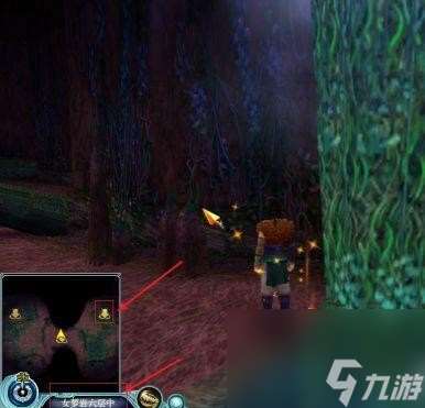 仙剑4女萝岩迷宫怎么走