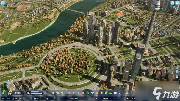 城市天際線2和1什么區別