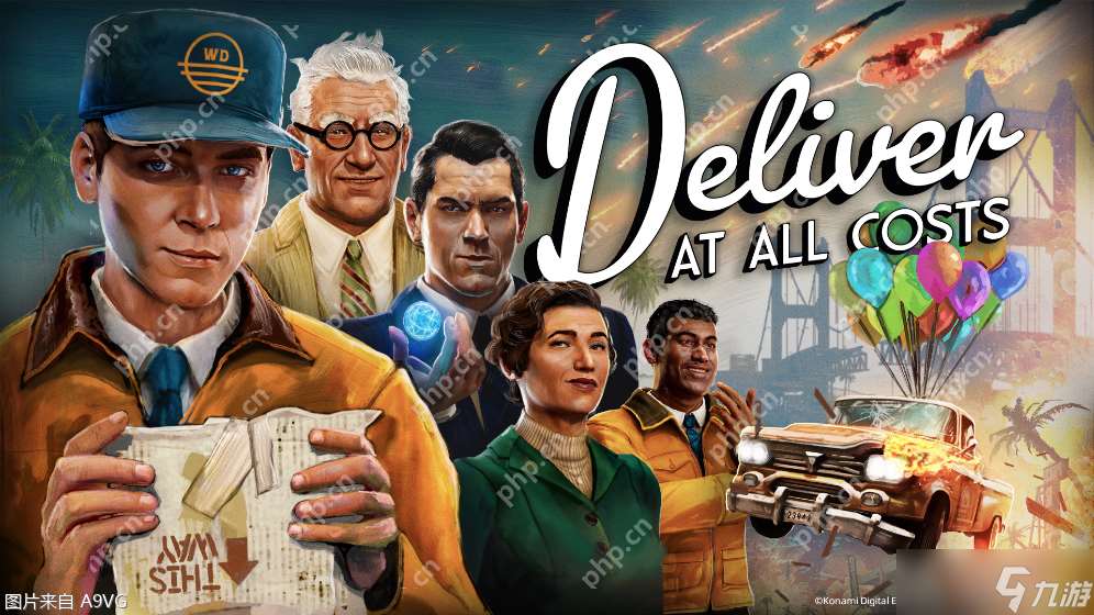 叙事导向动作游戏《Deliver At All Costs》今日发售