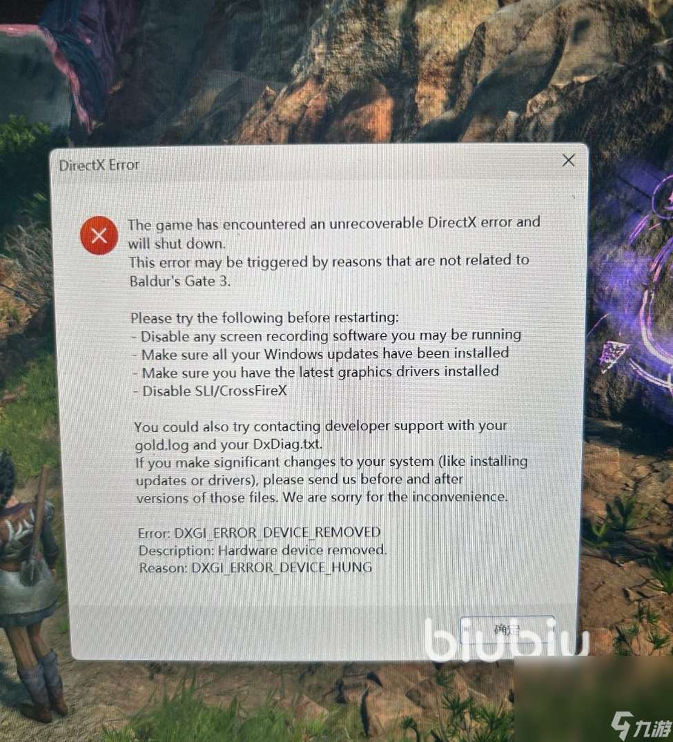 博德之门3闪退怎么解决 博德之门3启动闪退解决方法