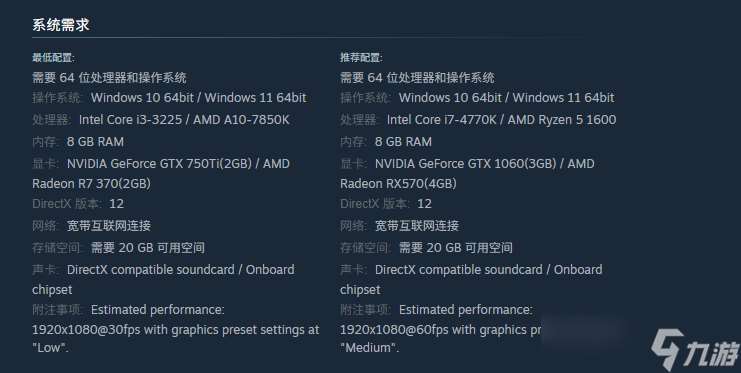 幻想生活i电脑配置要求介绍