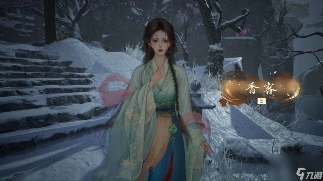 国产古风游戏《火起雪中寺》发售 有美女姐姐哟