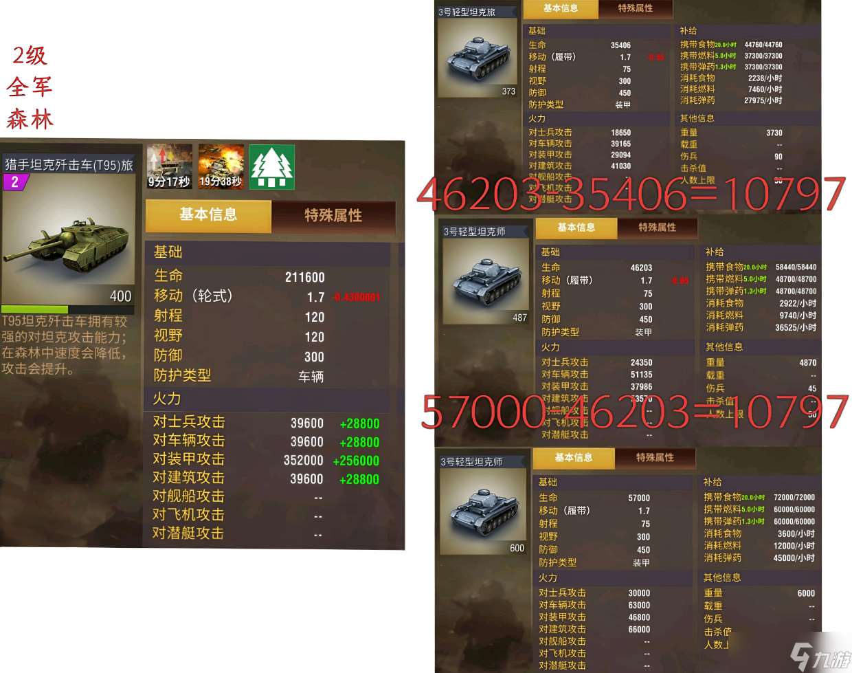 二戰(zhàn)風(fēng)云2關(guān)于現(xiàn)傷害計(jì)算原理的整理及驗(yàn)證