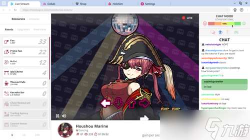 休閑游戲《Holoidle》助力成為最具影響力的實況博主