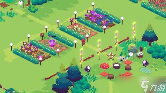 種田不插秧,用魔法收獲!可愛像素風種田游戲《巫鴉豐收祭》將于8月8日正式發售