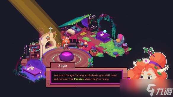 種田不插秧,用魔法收獲!可愛像素風種田游戲《巫鴉豐收祭》將于8月8日正式發售