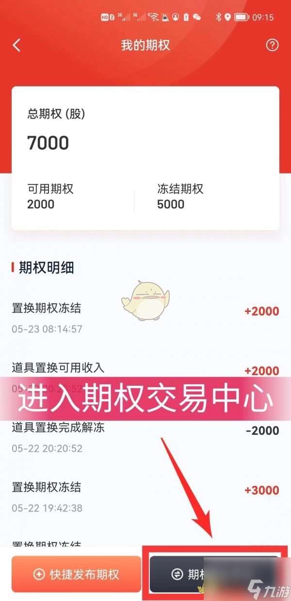 《赞友商城》卖期权方法