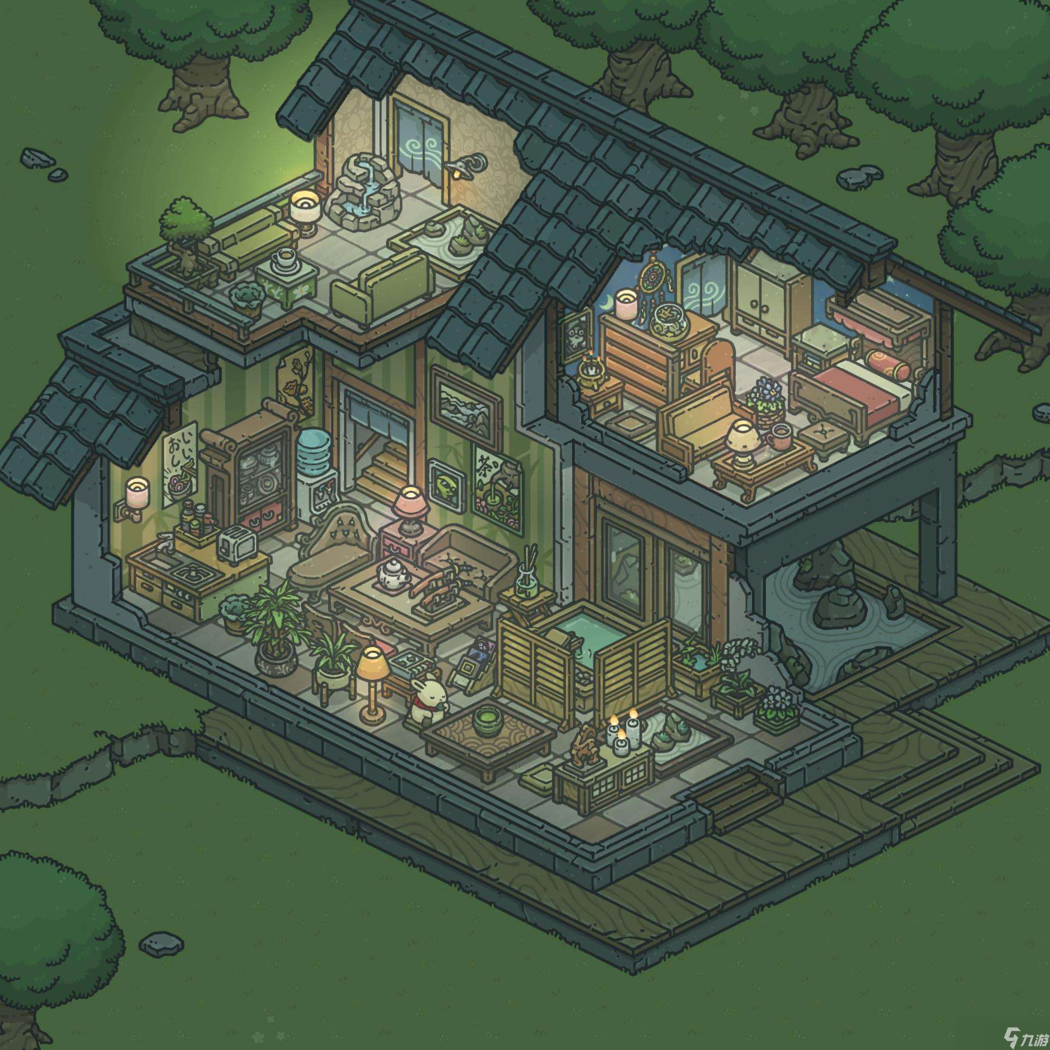 月兔漫游房屋改造