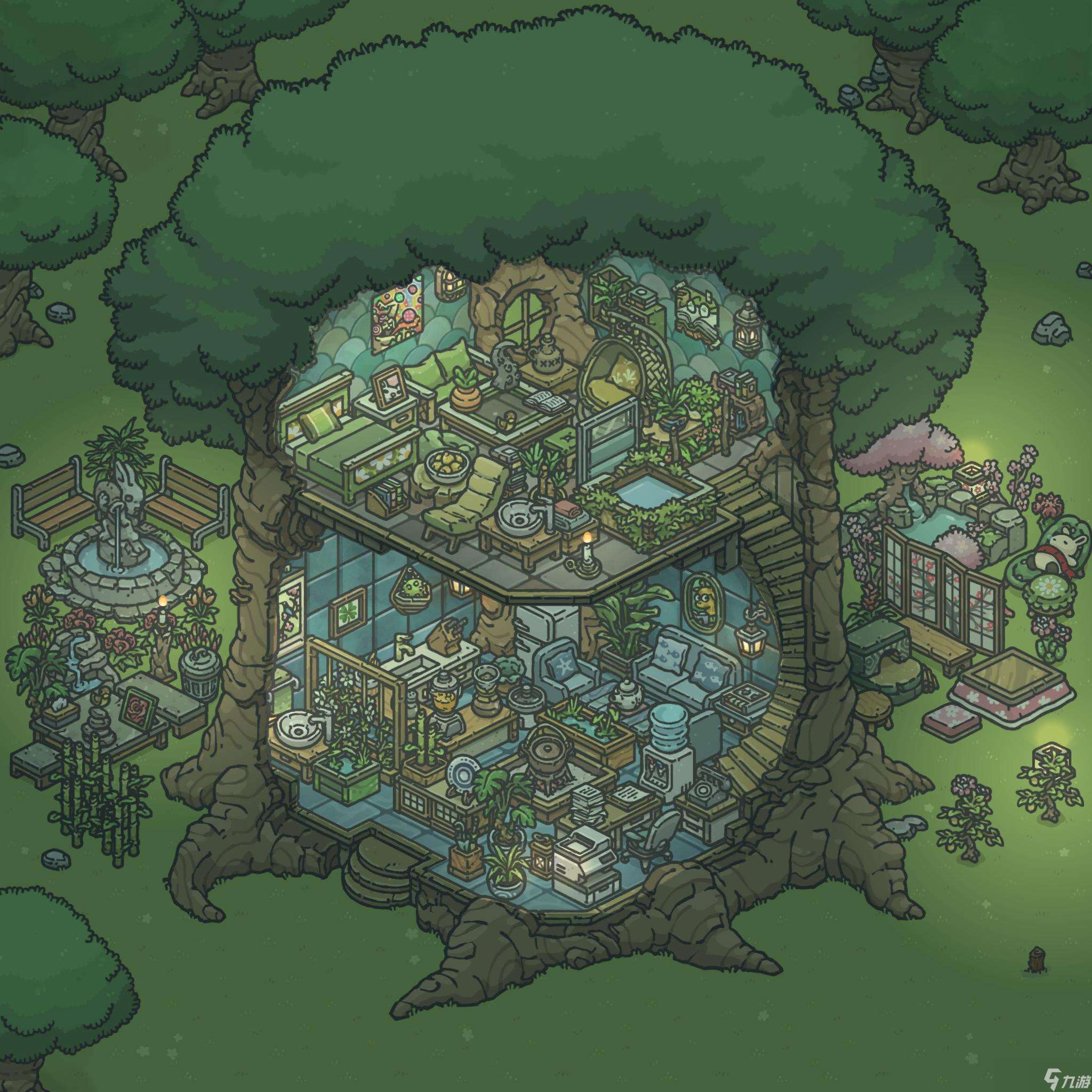 月兔漫游房屋改造