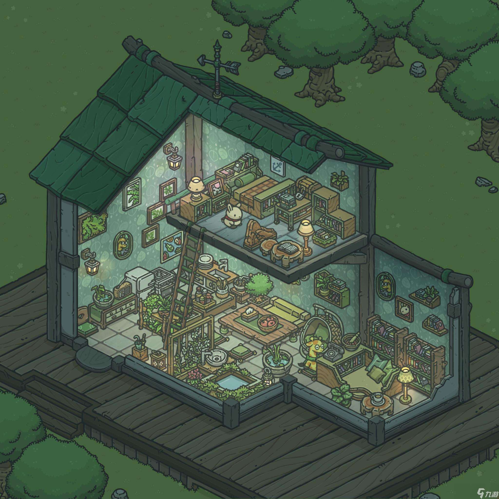 月兔漫游房屋改造