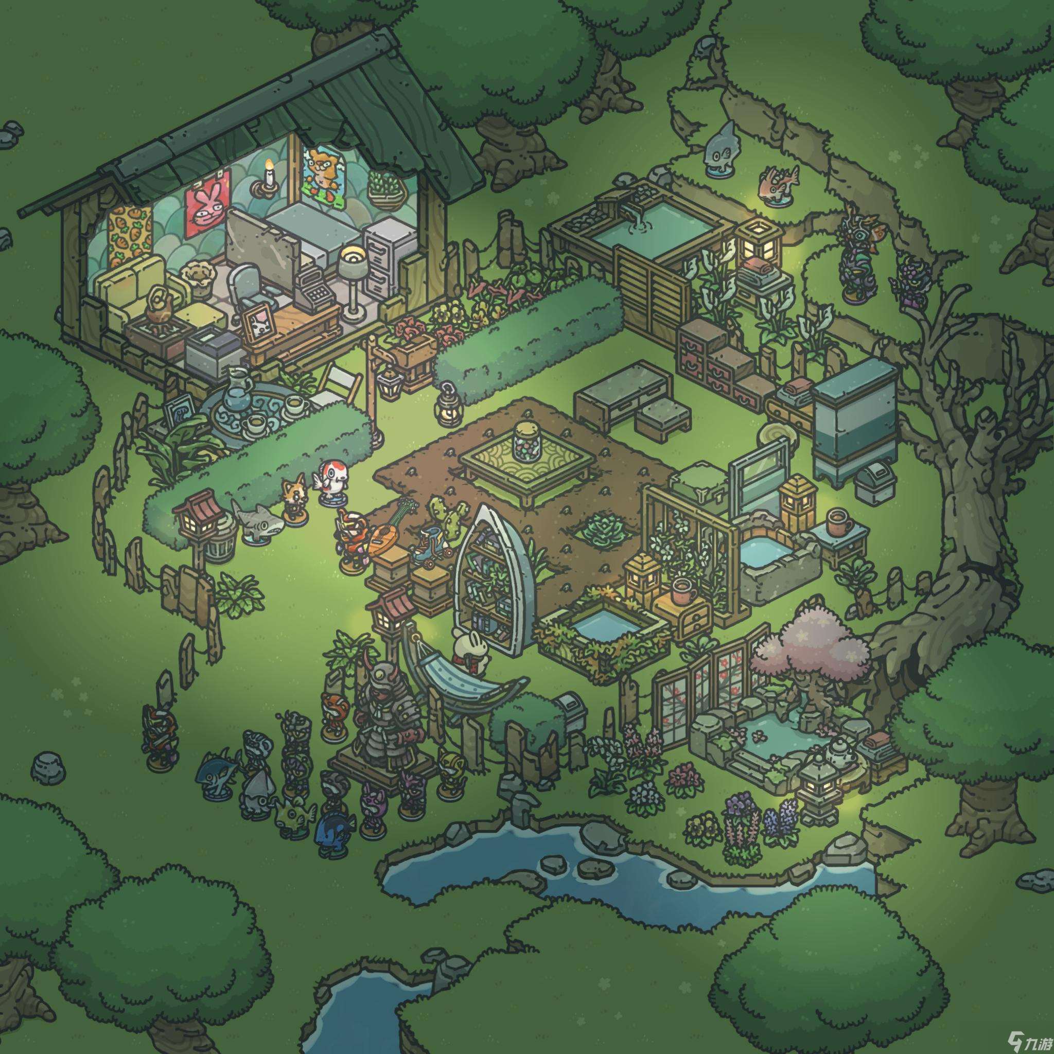 月兔漫游房屋改造